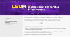 Desktop Screenshot of ir.lsua.edu
