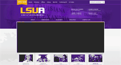 Desktop Screenshot of lsua.edu